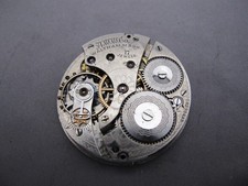 WALTHAM Grade No 625 Model 1908 16S 17J Pocket Watch Movement-3/4 Plate-1912