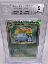 BGS Beckett 9 Legendary Collect Reverse Holo VENUSAUR 18/110
