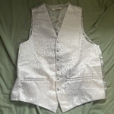 BHS Wedding Collection Waistcoat 40" 102cm Mint Condition Top#10