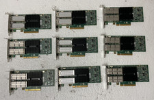 Lot of 9 Mellanox ConnectX-3 CX354A QDR InfiniBand  10GbE Low-Profile Cards