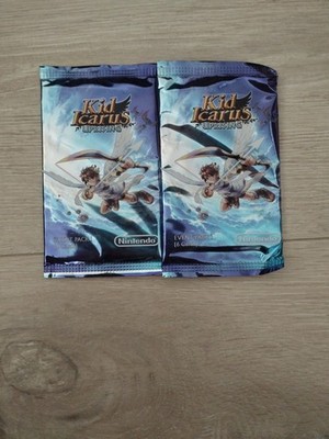 Kid Icarus Uprising AR Karten Booster Pack Club Nintendo 3DS Sammelkarten Neu