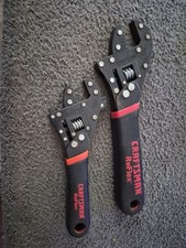 Craftsman ReFlex Adjustable Wrench 45782 & 45781 8" & 6" Set Made In USA(A)