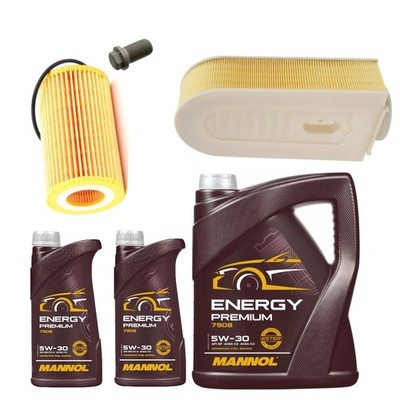OIL AIR FILTERS 7L 5W30 SERVICE KIT FOR MERCEDES GLK-CLASS 220 CDI X204 08-15