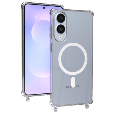 EAZY CASE für Samsung Galaxy S25 Edge Hülle mit Ösen für Handykette MagSafe TPU