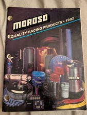 Vintage Original 1992 Moroso Quality Racing Products Catalog