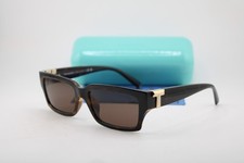 NEW TIFFANY  CO. TF 4226-U 8015/3G BROWN HAVANA GOLD AUTHENTIC SUNGLASSES 56-17