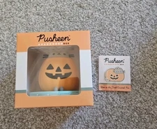 Pusheen 2025 Fall Subscription Box *Pumpkin Vinyl And Glow In Dark Pumpkin Pin*