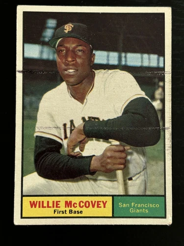 1961 Topps #517 Willie McCovey San Francisco Giants VG-EX