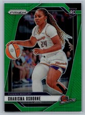 Charisma Osborne 2024 Panini Prizm WNBA Rookie Green #65