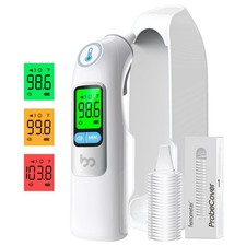 Ear Thermometer for Adults , Highly Accurate, 1s Result, 30 Memory Recall, ...
