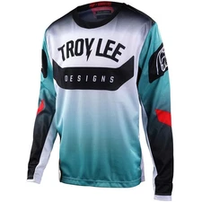 TROY LEE DESIGNS YOUTH GP ARC TURQUOISE/NEON MELON JERSEY **CLEARANCE**