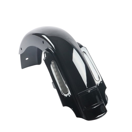 For 1993-2008 Harley Touring CVO 4'' Stretched Extended LED Rear Fender No Block - Picture 2 of 8