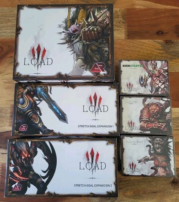 LOAD Archon Studios Kickstarter Bundle Erweiterung Moba Brettspiel engl z.T. ovp