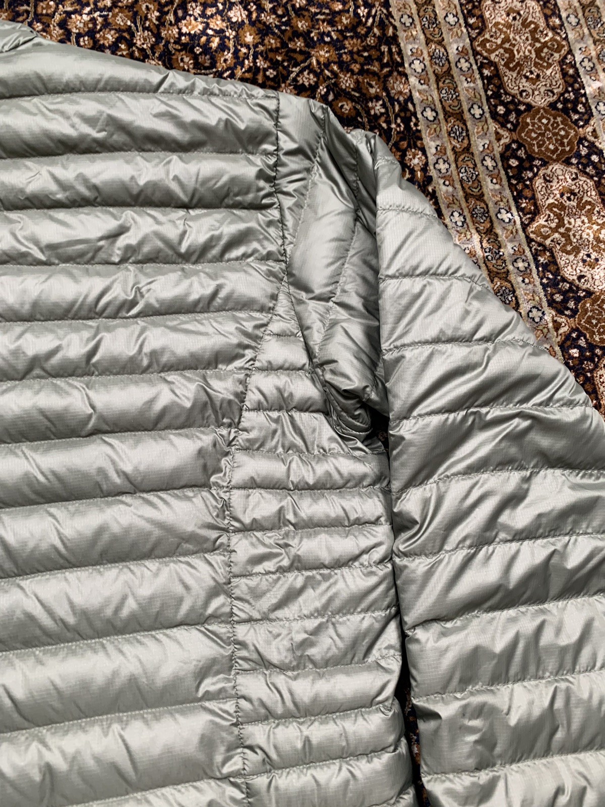 Rab Microlight Down Puffer Jacket Full Zip Pertex… - image 9