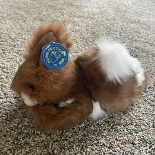 MJC Purr-fection Bunny Rabbit Laying Plush Stuffed Animal Toy Vintage 1992 NWT