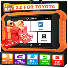 LAUNCH X431 ELITE For TOYOTA Lexus Car OBD2 S...