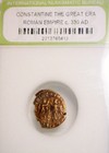 300 AD Ancient Roman Constantine The Great Bronze Coin NICE DETAILS w/  NR — photo 3