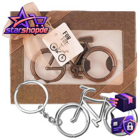 FlaschenöFfner Fahrrad 2 StüCk Vintage BieröFfner SchlüSselanhäNger Geschenk