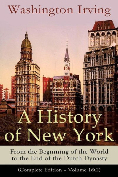 A History Of New York Washington Irving Taschenbuch Kartoniert / Broschiert 2018-image