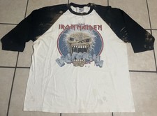 Vintage Anvil Iron Maiden Seventh Son California 2007 XL/2XL Fit Distressed