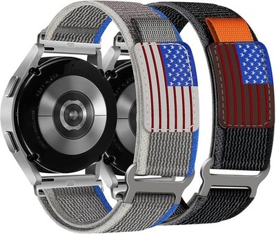 Nylon Strap Compatible with Samsung Galaxy Watch 7 40mm 44mm