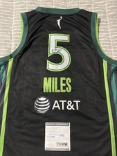 OLIVIA MILES SIGNED NIKE JERSEY MINNESOTA LYNX WNBA AUTOGRAPH PSA COA AUTHENTIC 
