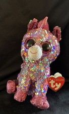 TY Beanie Boos Flippables - SPARKLE -Changing Sequins Unicorn