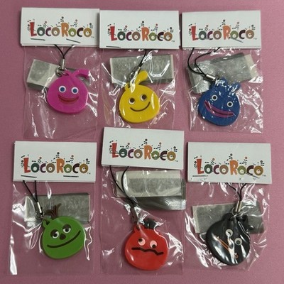 Loco Roco Playstation Portable PSP Promo Charm Tag Danglers All Six Colors SET