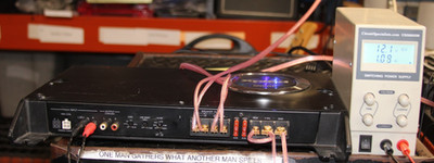 Sony XM-2002GTR Xplod 2-Channel Car Amplifier 1200W Max Stereo Sub Amp TESTED