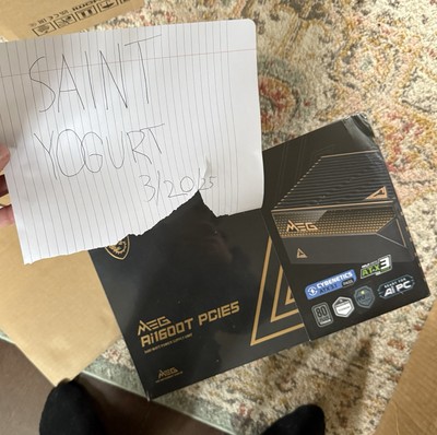 (NEW) MSI MEG Ai1600T PCIE5 1600W 80+ Titanium PSU