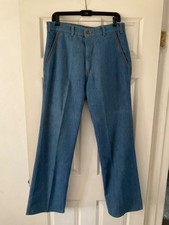 Vintage 70  s Levi  s Orange Tab bootcut Flare Faded Denim Jeans Size 32x31 rare