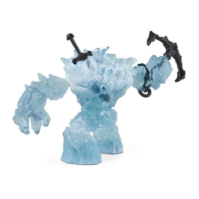 Eldrador Creatures - 2 PC Ice Giant and Weapons Fantasy Toy - Movable Monster...