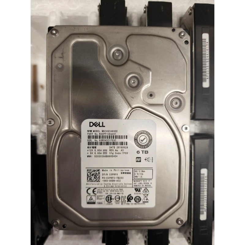 25+ Dell SAS 6TB Internal Hard Disk Drives for sale | Updated Oct 2026