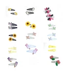 NWT Girls Hair Clips Kitty Cat Sunflower Butterfly Panda NEW