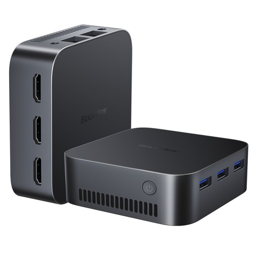 Blackview MP80 Mini PC Intel N5095 16GB RAM DDR4 512GB/1TB SSD Windows 11 WIFI 5