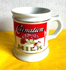 Vintage Porcelain mug Carnation Milk Collection by  Franklin Porcelain 1984-USA