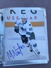 Matt Nieto Signed Autographed San Jose Sharks 8X10 Photo