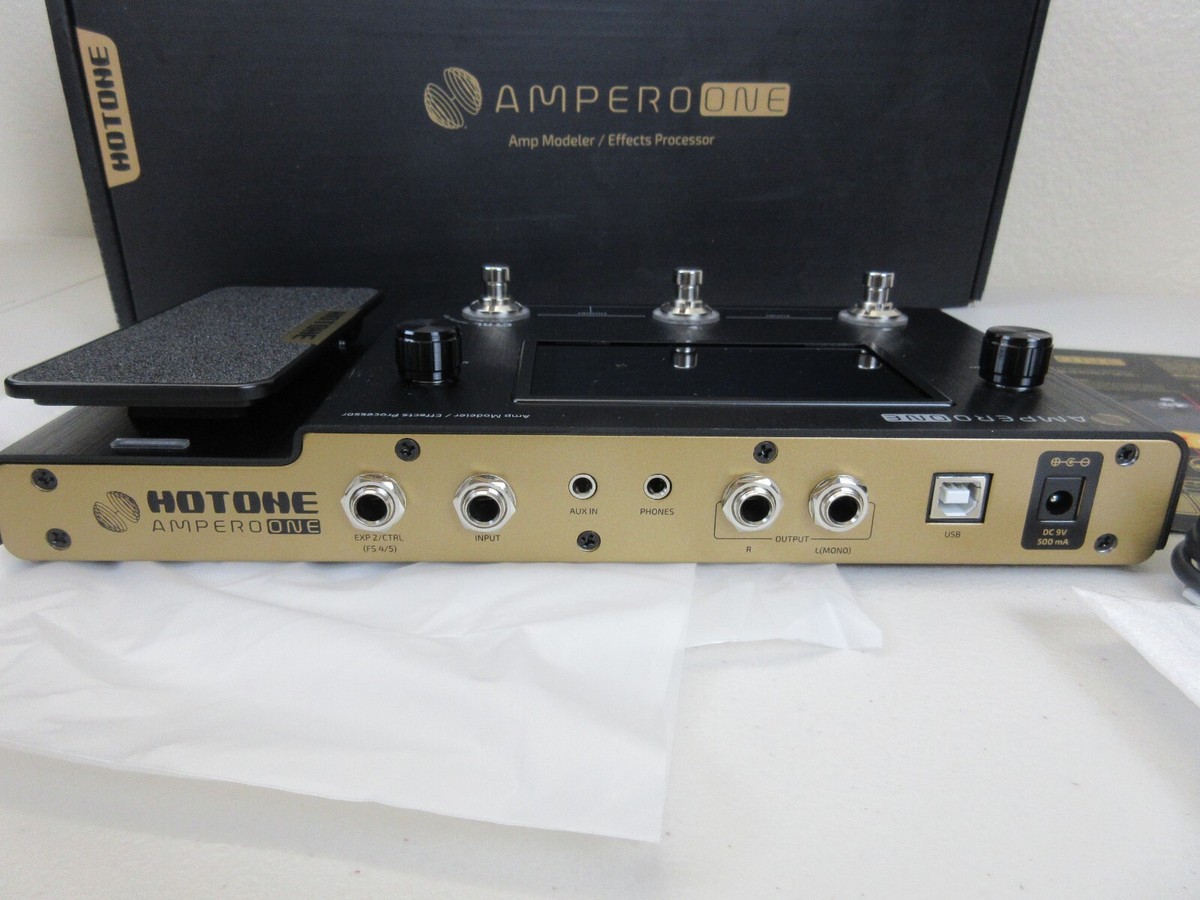 Hotone Ampero One Guitar Multi-Effects Amp Modeler / Effects