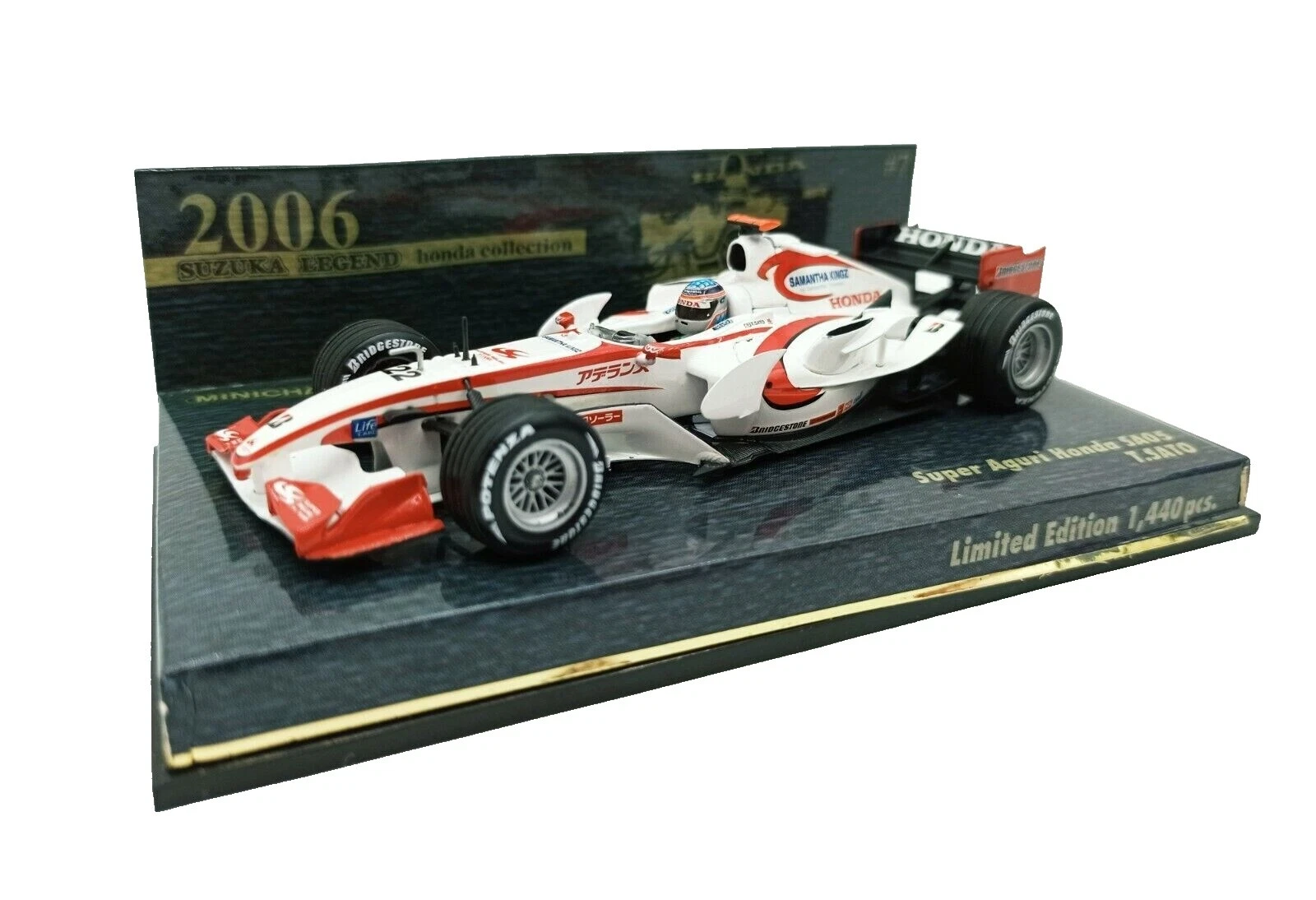 Coches de Fórmula 1 Diecast MINICHAMPS Honda 2006 año del vehículo