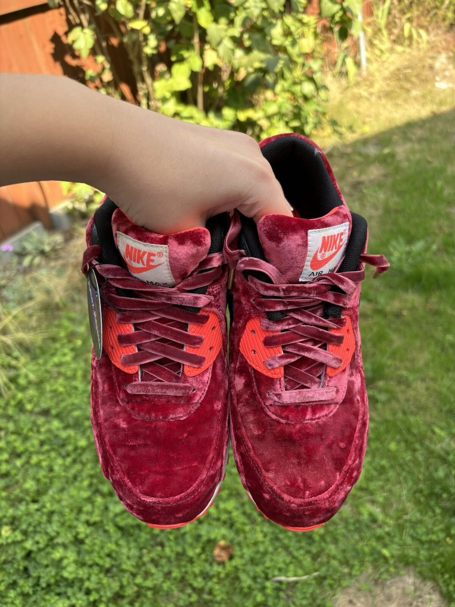 スニーカー Nike Air Max 90 Infrared Velvet (W) Size 7.5 - Nike Air Max 90 Anniversary Infrared Velvet W | eBay