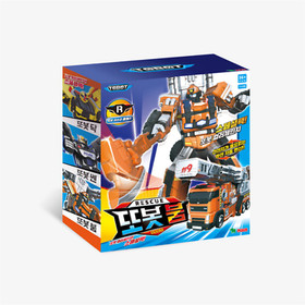 TOBOT Rescue BOOM Orange Special / Car Robot Figure Toy Gift