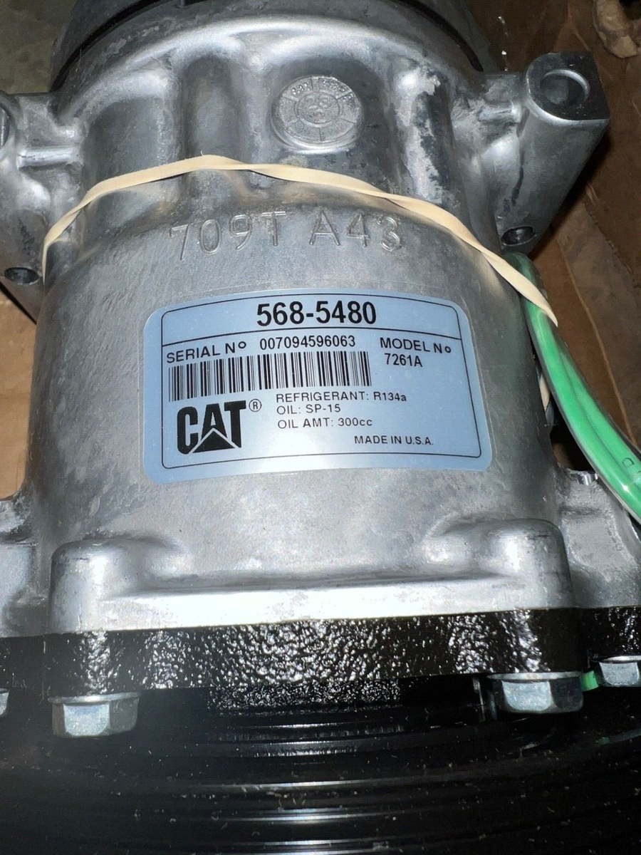 Caterpillar CAT 568-5480: Refrigerant Compressor Genuine OEM | eBay