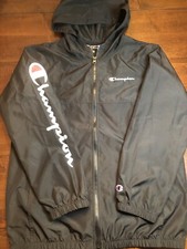 Champion Kids Large Black Lightweight Rain Jacket