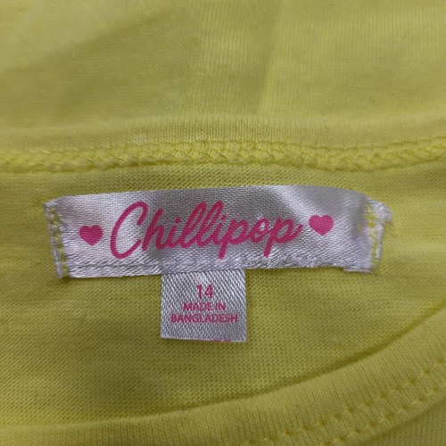 Chillipop Girls Size 14 Denim Blue Jean Overalls Short Set With Shirt New - Picture 12 of 12