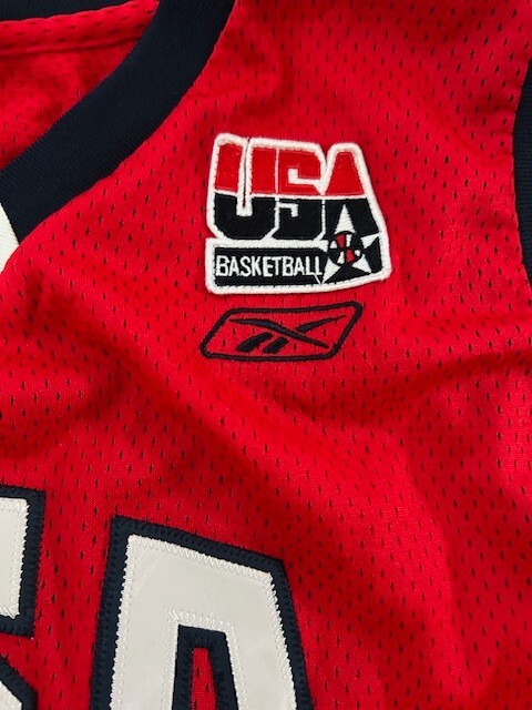 Team USA Reebok #4 Allen Iverson Basketball Jersey Size 60