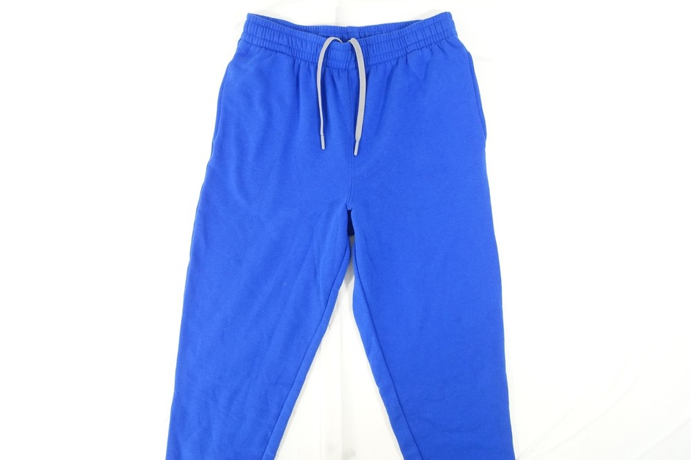 IDEOLOGY ID Deep Blue Medium 32-34 Track Fleece Sweatpants Mens NWT New