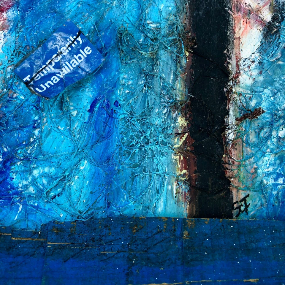 Cepillando mis dientes en el camino al infierno - Pintura de retrato Steven Tannenbaum Tao-E Foto 3 de 4