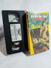 Fury Of The Congo VHS Video Tape Movie Johnny Weissmuller OOP VHS