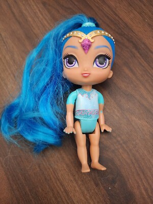 Shimmer Shine Genie Fisher Price Nickelodeon Shimer Doll Blue