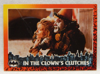 VICKI CLOWN'S BATMAN RETURNS TRADING CARD #21, TOPPS 1992